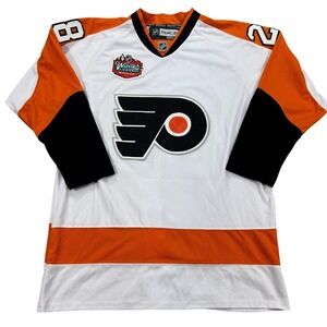 Philadelphia Flyers Jersey Men's XL White Claude Giroux 2010 Winter Classic #28